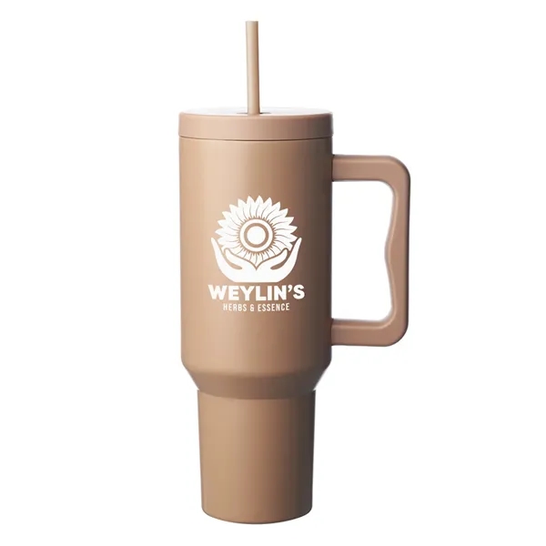 40 oz. Travel Mug with Lid and Straw... from ASI 62088 IDProductsource