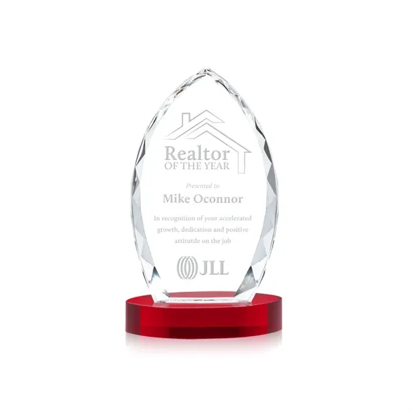 The opulent Wilton Optical Crystal Award is a marvelous recognition piece... from ASI 84592 St Regis Group / St Regis