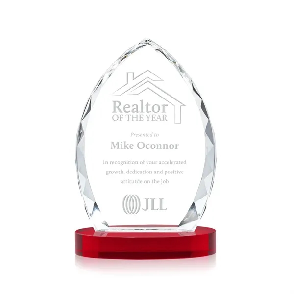 The opulent Wilton Optical Crystal Award is a marvelous recognition piece... from ASI 84592 St Regis Group / St Regis