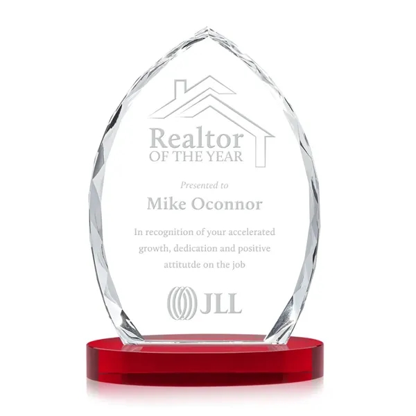The opulent Wilton Optical Crystal Award is a marvelous recognition piece... from ASI 84592 St Regis Group / St Regis