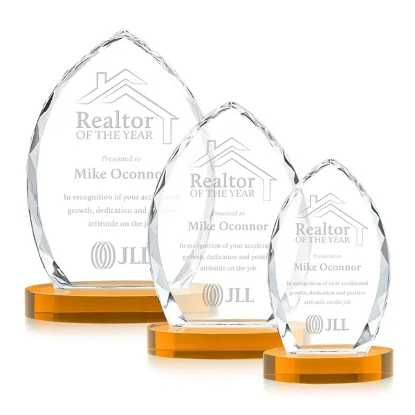 The opulent Wilton Optical Crystal Award is a marvelous recognition piece... from ASI 84592 St Regis Group / St Regis