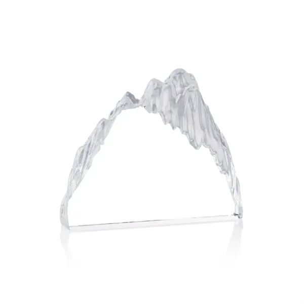The Glacier Iceberg VividPrint™ Award is a striking freestanding piece crafted... from ASI 84592 St Regis Group / St Regis