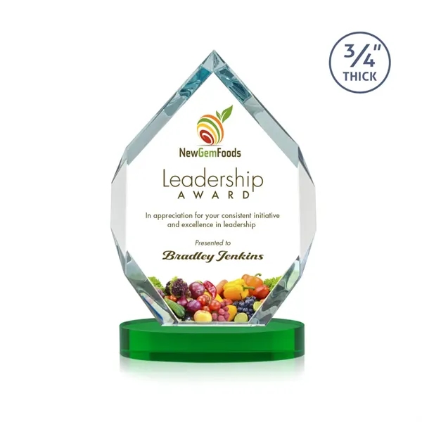 The Royal Diamond is a symmetrical six-sided Starfire award with constant-width... from ASI 84592 St Regis Group / St Regis