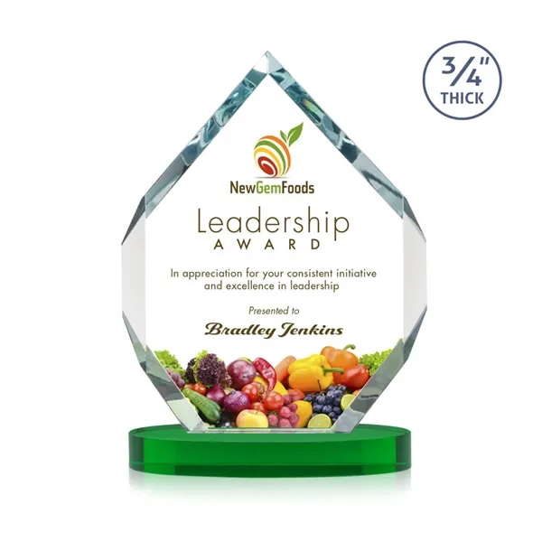 The Royal Diamond is a symmetrical six-sided Starfire award with constant-width... from ASI 84592 St Regis Group / St Regis