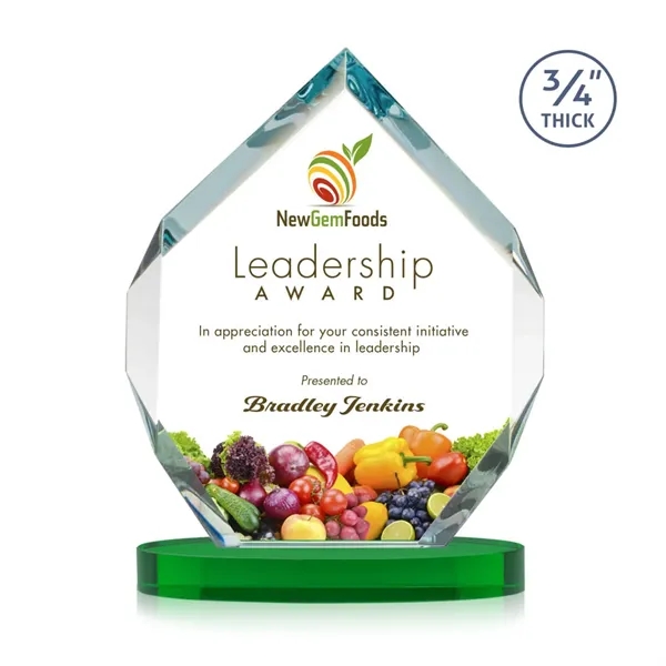 The Royal Diamond is a symmetrical six-sided Starfire award with constant-width... from ASI 84592 St Regis Group / St Regis