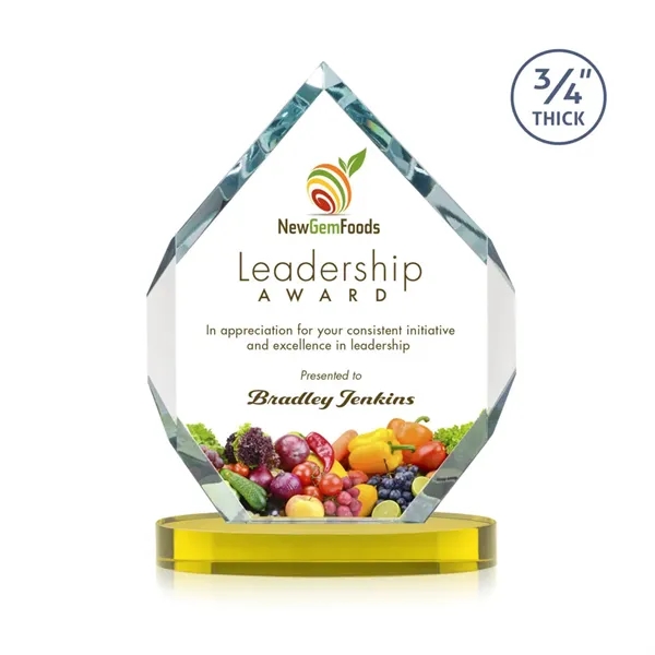 The Royal Diamond is a symmetrical six-sided Starfire award with constant-width... from ASI 84592 St Regis Group / St Regis