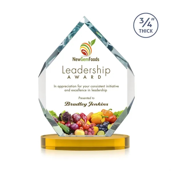 The Royal Diamond is a symmetrical six-sided Starfire award with constant-width... from ASI 84592 St Regis Group / St Regis