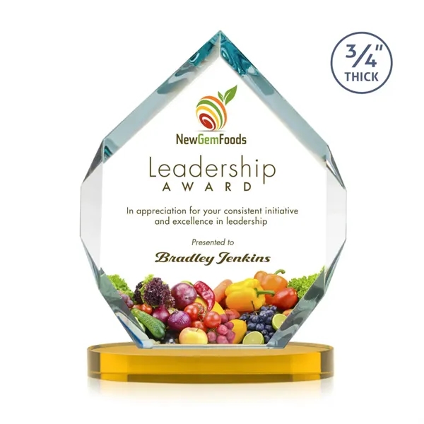 The Royal Diamond is a symmetrical six-sided Starfire award with constant-width... from ASI 84592 St Regis Group / St Regis