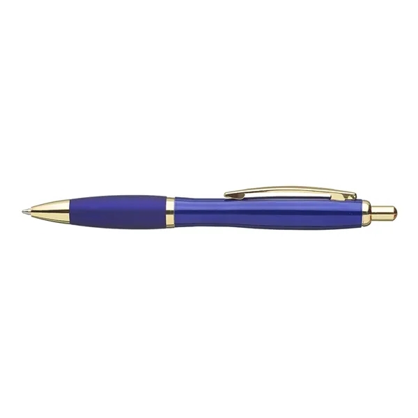 Metal click ballpoint pen with grip.... from ASI 39552 BEL Promo