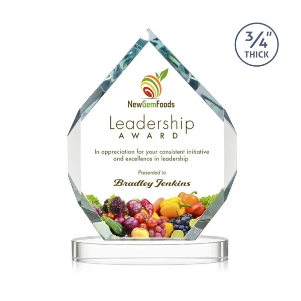 The Royal Diamond is a symmetrical six-sided Starfire award with constant-width... from ASI 84592 St Regis Group / St Regis