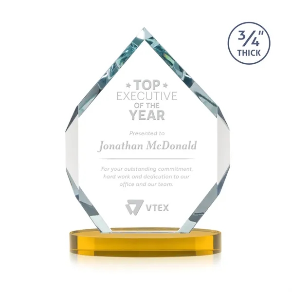 The Royal Diamond is a symmetrical six-sided Starfire award with constant-width... from ASI 84592 St Regis Group / St Regis