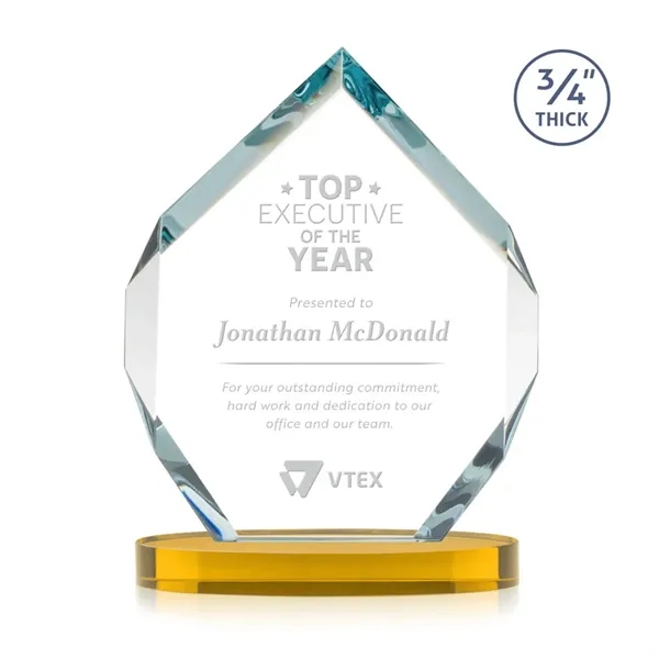 The Royal Diamond is a symmetrical six-sided Starfire award with constant-width... from ASI 84592 St Regis Group / St Regis