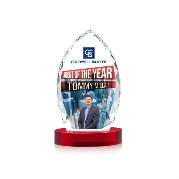 The opulent Wilton Optical Crystal VividPrint™ Award is a marvelous recognition... from ASI 84592 St Regis Group / St Regis