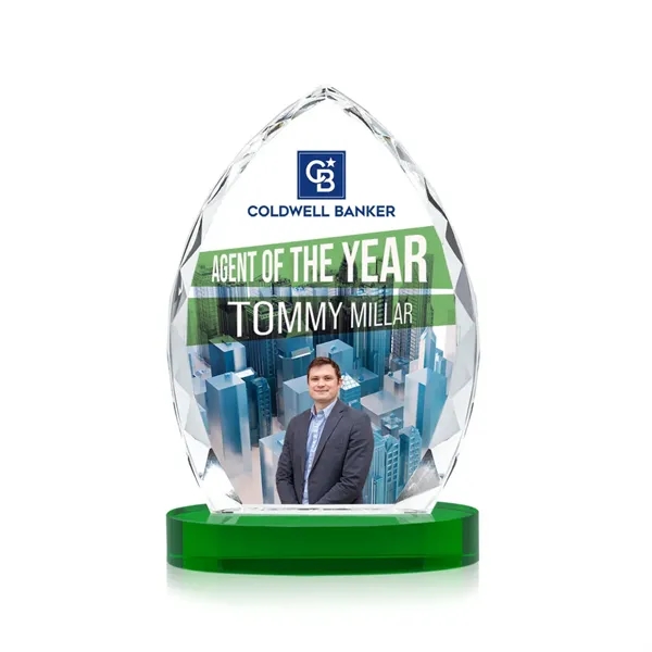 The opulent Wilton Optical Crystal VividPrint™ Award is a marvelous recognition... from ASI 84592 St Regis Group / St Regis