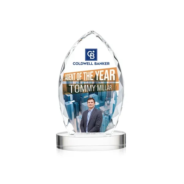 The opulent Wilton Optical Crystal VividPrint™ Award is a marvelous recognition... from ASI 84592 St Regis Group / St Regis