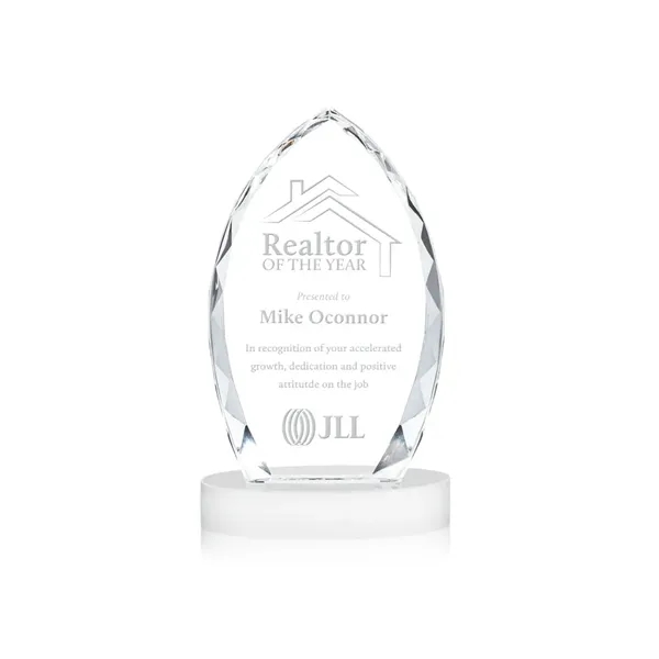The opulent Wilton Optical Crystal Award is a marvelous recognition piece... from ASI 84592 St Regis Group / St Regis
