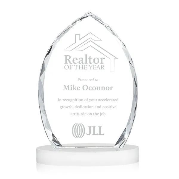 The opulent Wilton Optical Crystal Award is a marvelous recognition piece... from ASI 84592 St Regis Group / St Regis