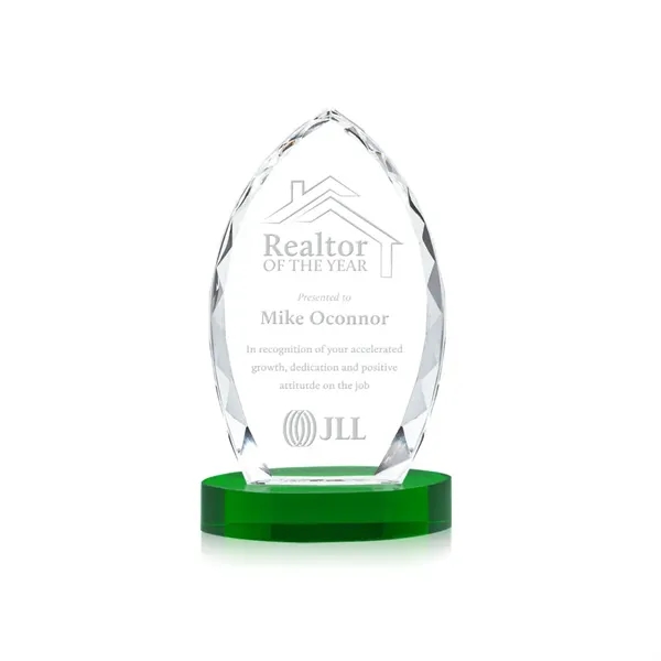 The opulent Wilton Optical Crystal Award is a marvelous recognition piece... from ASI 84592 St Regis Group / St Regis