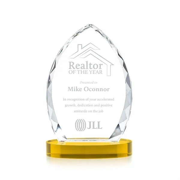 The opulent Wilton Optical Crystal Award is a marvelous recognition piece... from ASI 84592 St Regis Group / St Regis