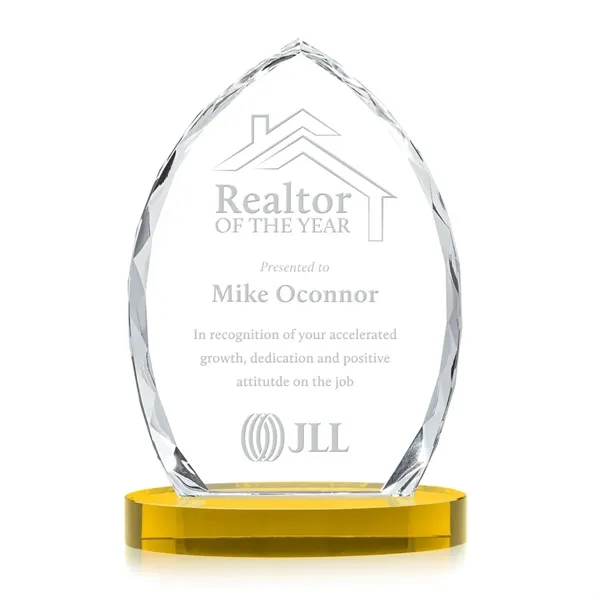 The opulent Wilton Optical Crystal Award is a marvelous recognition piece... from ASI 84592 St Regis Group / St Regis