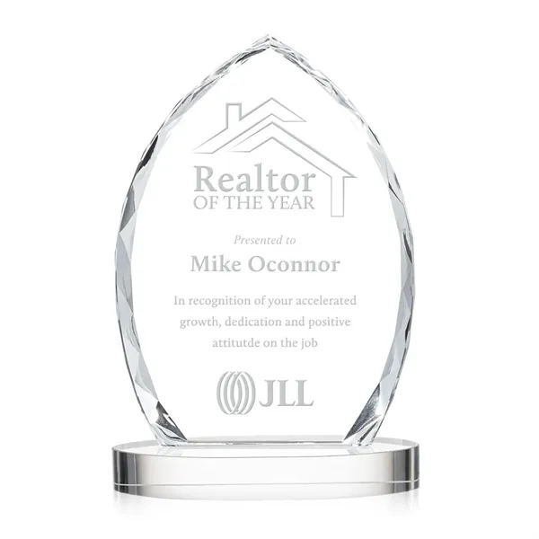 The opulent Wilton Optical Crystal Award is a marvelous recognition piece... from ASI 84592 St Regis Group / St Regis