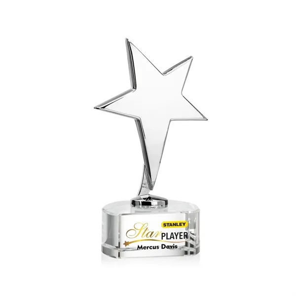 The Tuscany Star VividPrint™ Award on Base is a radiant symbol... from ASI 84592 St Regis Group / St Regis