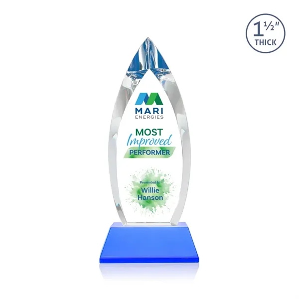 Fortier VividPrint™ Award on Entwhistle Base - Sky Blue... from ASI 84592 St Regis Group / St Regis