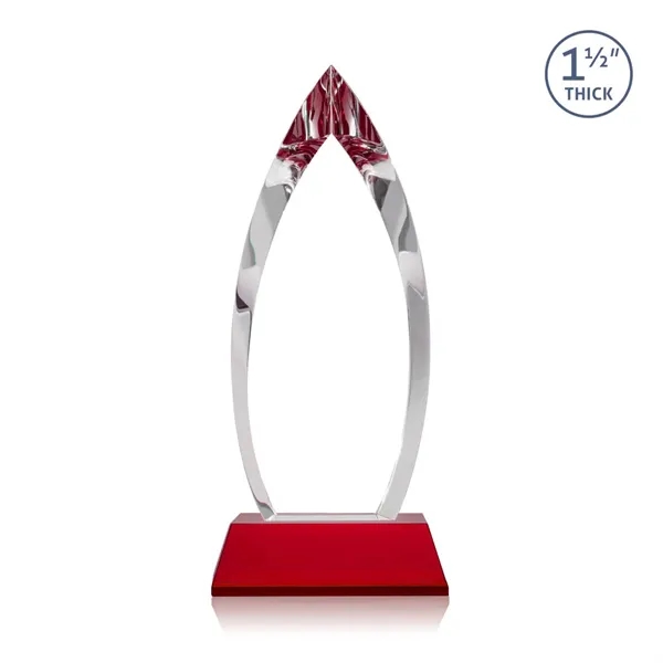Fortier VividPrint™ Award on Entwhistle Base - Red... from ASI 84592 St Regis Group / St Regis