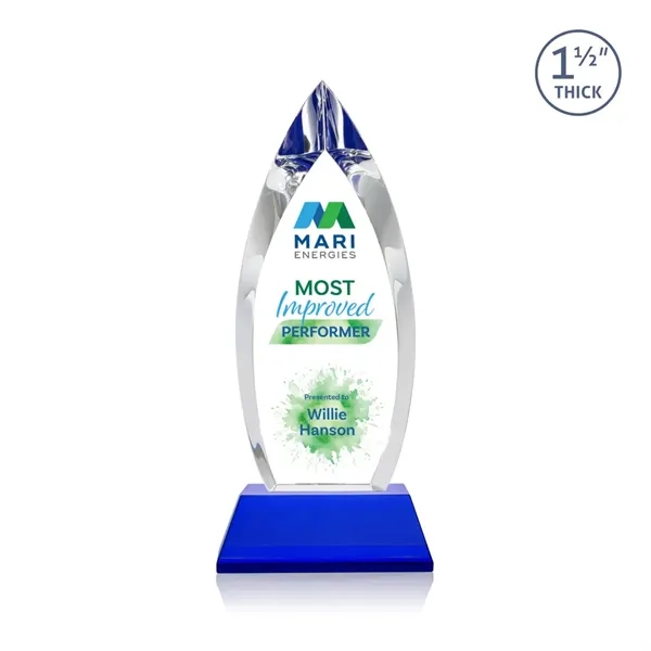 Fortier VividPrint™ Award on Entwhistle Base - Blue... from ASI 84592 St Regis Group / St Regis