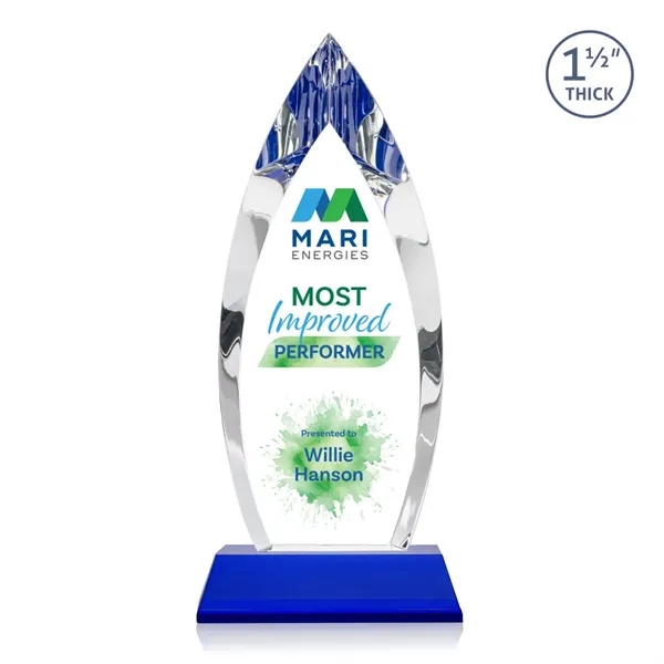 Fortier VividPrint™ Award on Entwhistle Base - Blue... from ASI 84592 St Regis Group / St Regis