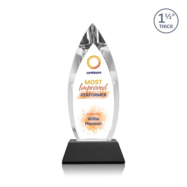 Fortier VividPrint™ Award on Entwhistle Base - Black... from ASI 84592 St Regis Group / St Regis