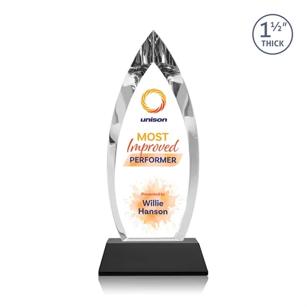 Fortier VividPrint™ Award on Entwhistle Base - Black... from ASI 84592 St Regis Group / St Regis