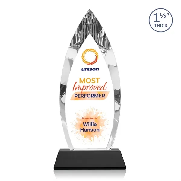 Fortier VividPrint™ Award on Entwhistle Base - Black... from ASI 84592 St Regis Group / St Regis