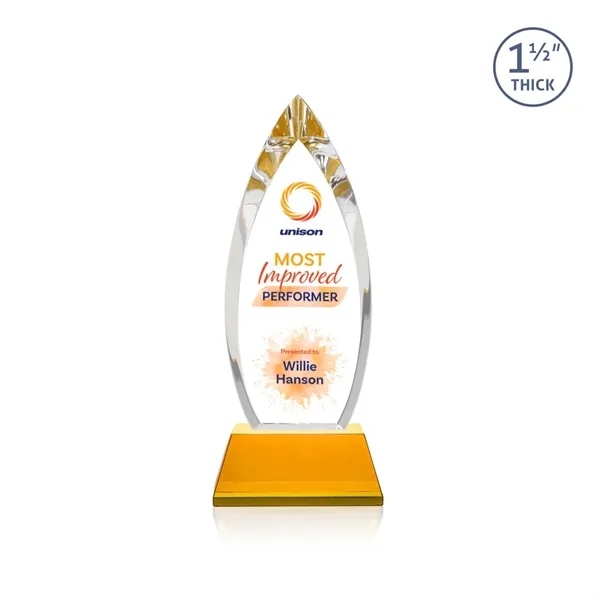 Fortier VividPrint™ Award on Entwhistle Base - Amber... from ASI 84592 St Regis Group / St Regis