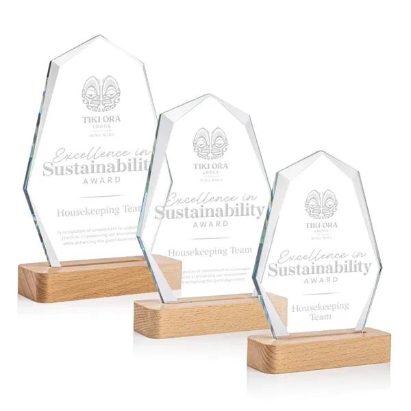 The Andale Award showcases stunning starfire crystal elevated on a beautifully... from ASI 84592 St Regis Group / St Regis