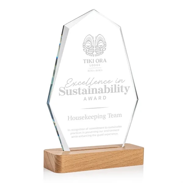 The Andale Award showcases stunning starfire crystal elevated on a beautifully... from ASI 84592 St Regis Group / St Regis