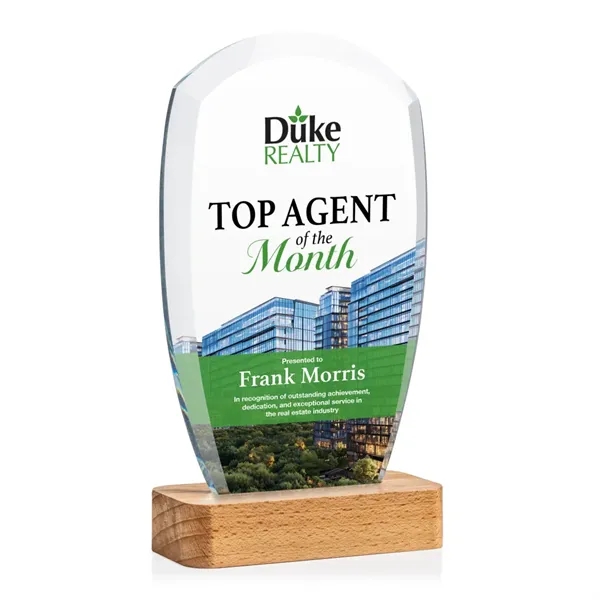 The Bayshore VividPrint™ Award features a beautifully polished starfire crystal panel... from ASI 84592 St Regis Group / St Regis