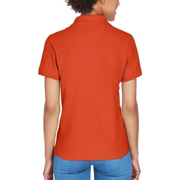 Ladies' short sleeve pique polo made of pima cotton with rib... from ASI 39552 BEL Promo