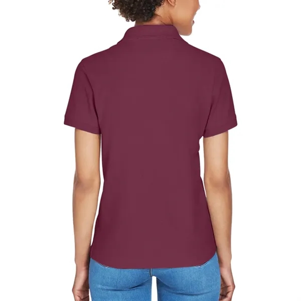 Ladies' short sleeve pique polo made of pima cotton with rib... from ASI 39552 BEL Promo