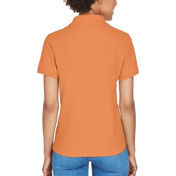 Ladies' short sleeve pique polo made of pima cotton with rib... from ASI 39552 BEL Promo