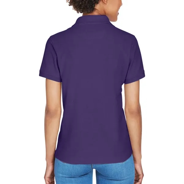 Ladies' short sleeve pique polo made of pima cotton with rib... from ASI 39552 BEL Promo