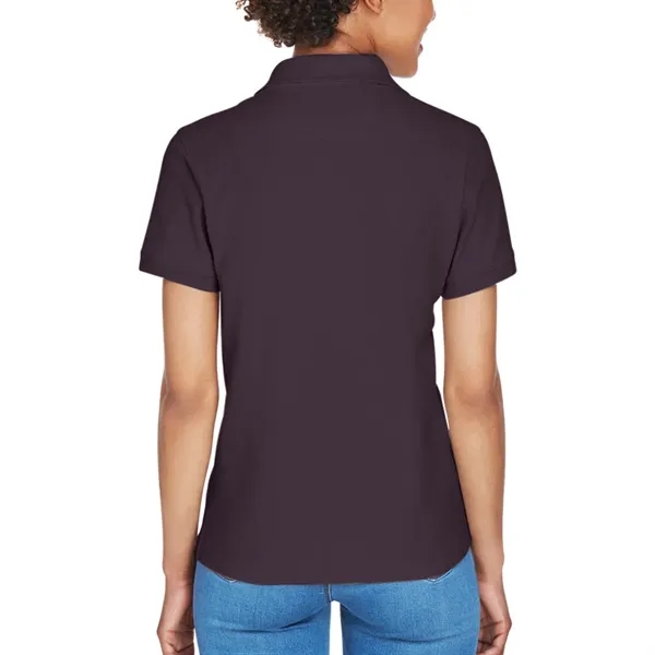 Ladies' short sleeve pique polo made of pima cotton with rib... from ASI 39552 BEL Promo