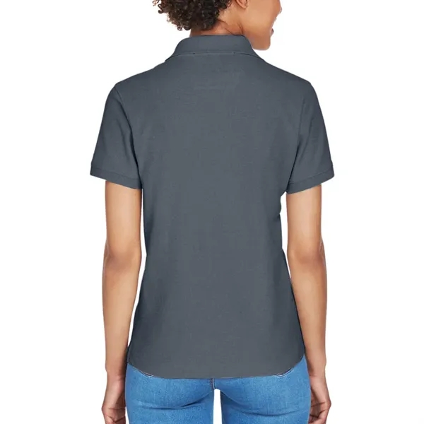 Ladies' short sleeve pique polo made of pima cotton with rib... from ASI 39552 BEL Promo