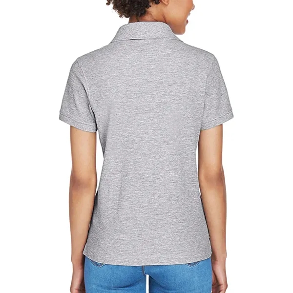 Ladies' short sleeve pique polo made of pima cotton with rib... from ASI 39552 BEL Promo