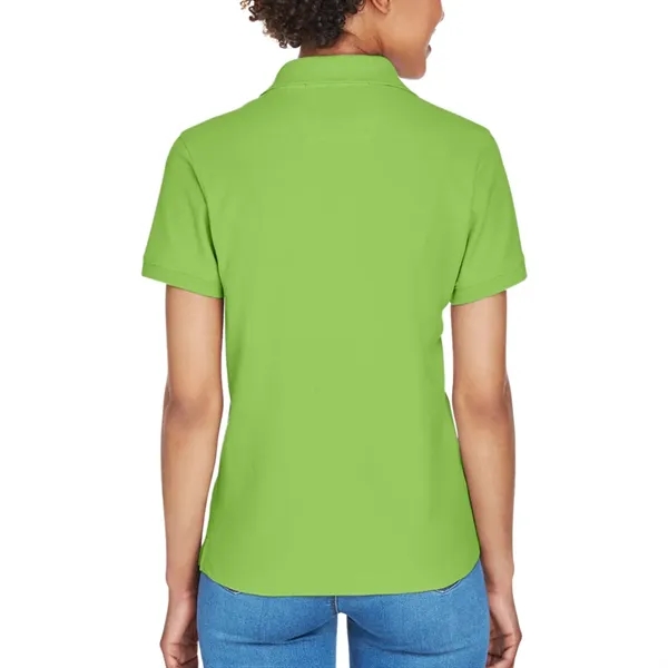 Ladies' short sleeve pique polo made of pima cotton with rib... from ASI 39552 BEL Promo