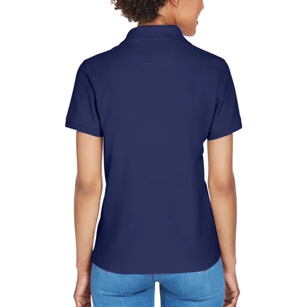 Ladies' short sleeve pique polo made of pima cotton with rib... from ASI 39552 BEL Promo