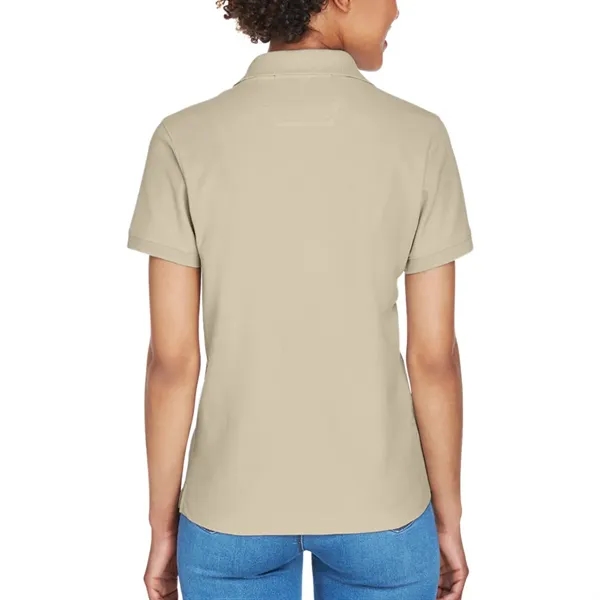 Ladies' short sleeve pique polo made of pima cotton with rib... from ASI 39552 BEL Promo