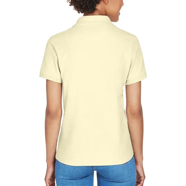 Ladies' short sleeve pique polo made of pima cotton with rib... from ASI 39552 BEL Promo