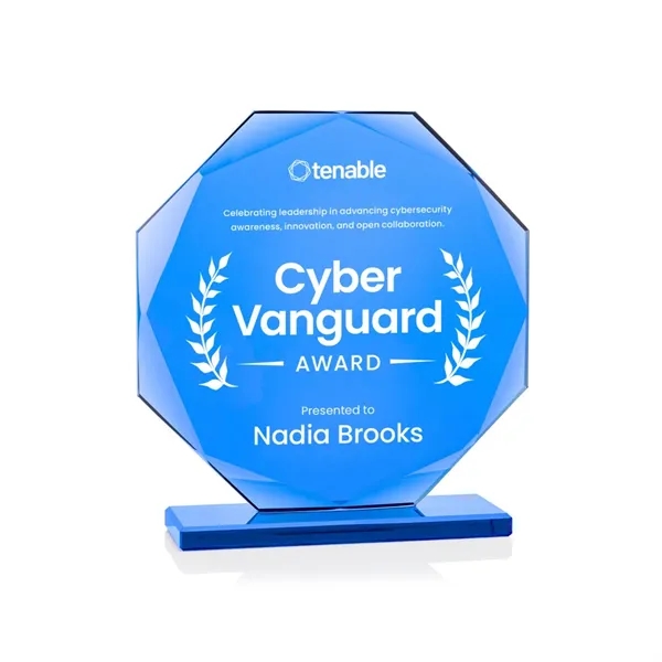 The Cavendale Award is a stunning starfire crystal recognition piece featuring... from ASI 84592 St Regis Group / St Regis