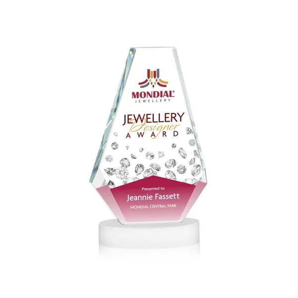 The Optical Crystal Kingsley VividPrint™ Award is flawless in its symmetrical... from ASI 84592 St Regis Group / St Regis
